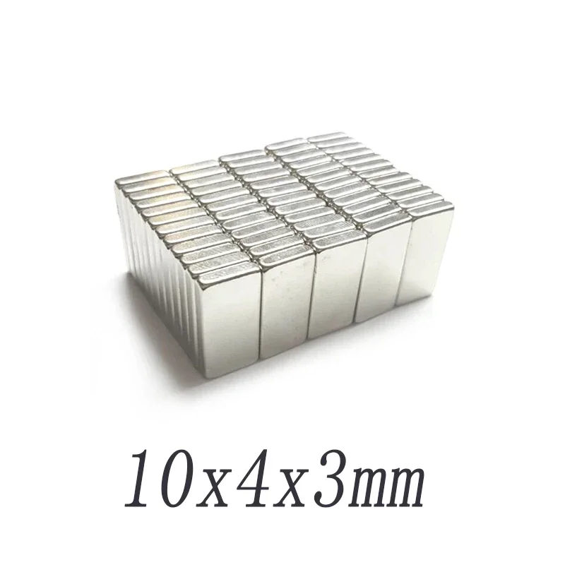 Imanes potentes de bloque pequeño de 10x5x2mm 10*5*3 10x4x2mm magnéticos para refrigerador, oficina, bricolaje 10*4*3mm 10*3*2