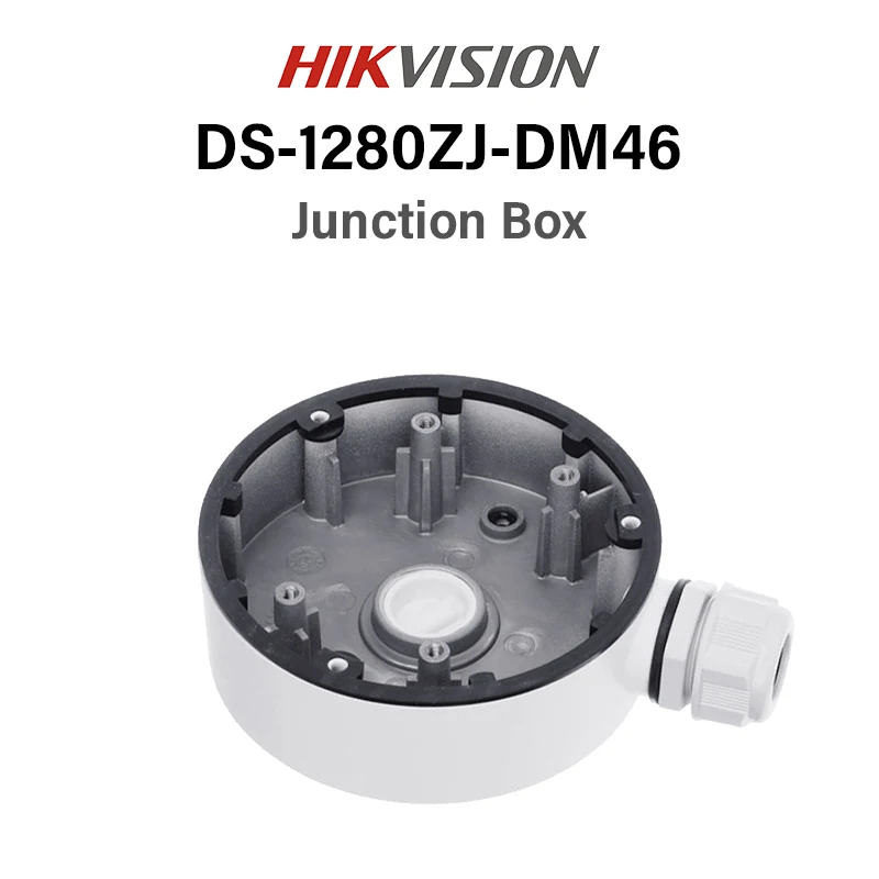 Hikvision Cam Bracket DS-1280ZJ-DM46 Junction Box Aluminum Alloy CCTV Bracket For Hik Camera DS-2CD2186G2-I DS-2CD2186G2-ISU OEM