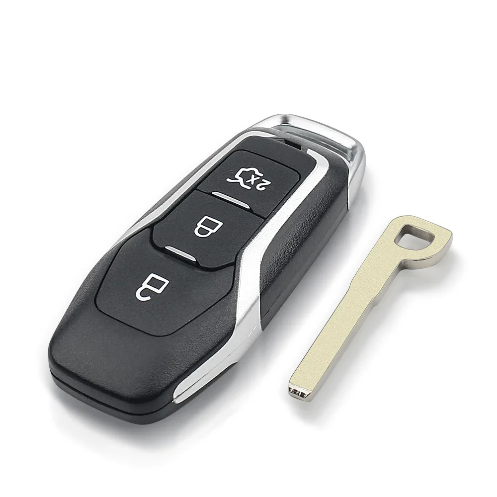 KEYYOU 1PCS NEW 433MHz ID49 Smart Remote Control Car Key For Ford Mondeo Edge S-Max Galaxy 2014-2018 DS7T-15K601-D