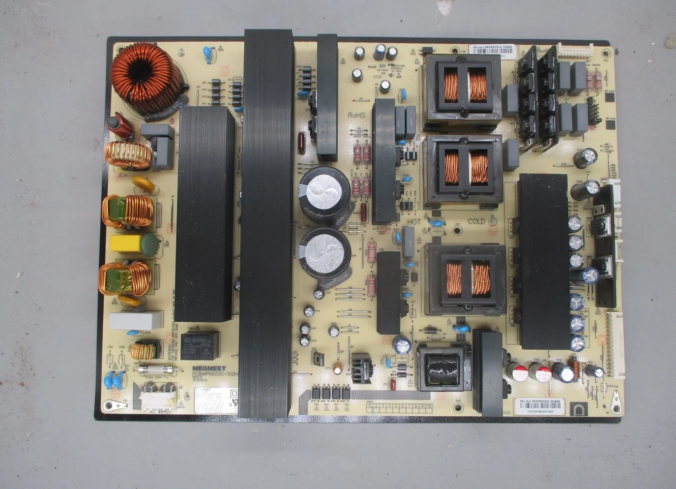 Super Heavy Disassembly Honghe Integrated Power Supply Megmit Mp660sg-5q64