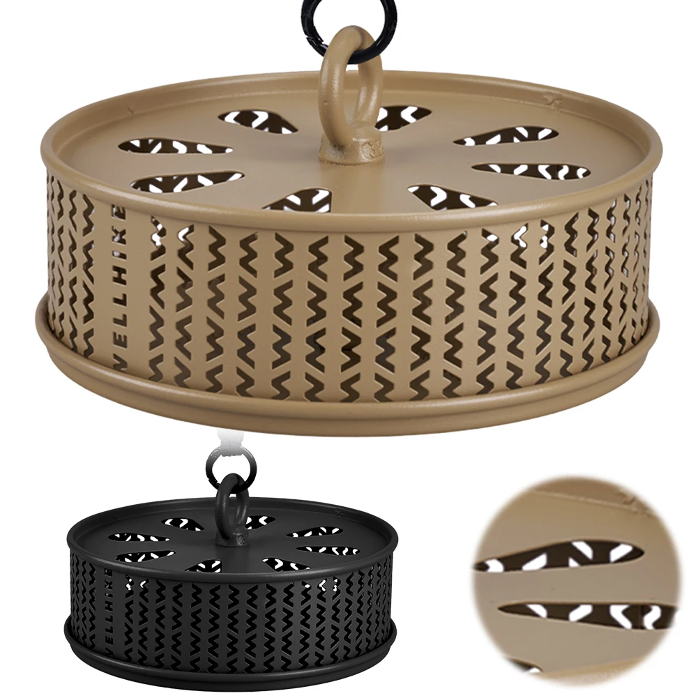 

Mosquito Coil Holder with Cover Mosquito Repellent Incense Box Metal Portable Mosquito Repellent Box for Indoor Outdoor