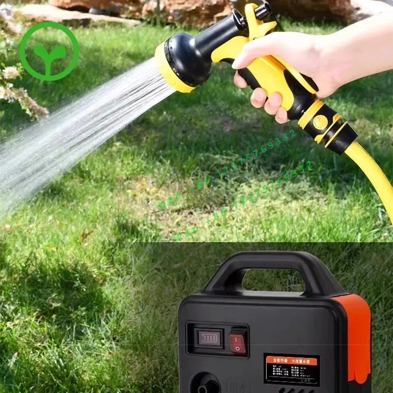 【Best-selling】Electric Water Pump 30M Cordless Watering Machine Rechargeable Garden Watering Tools For Makita 12V/21V Battery