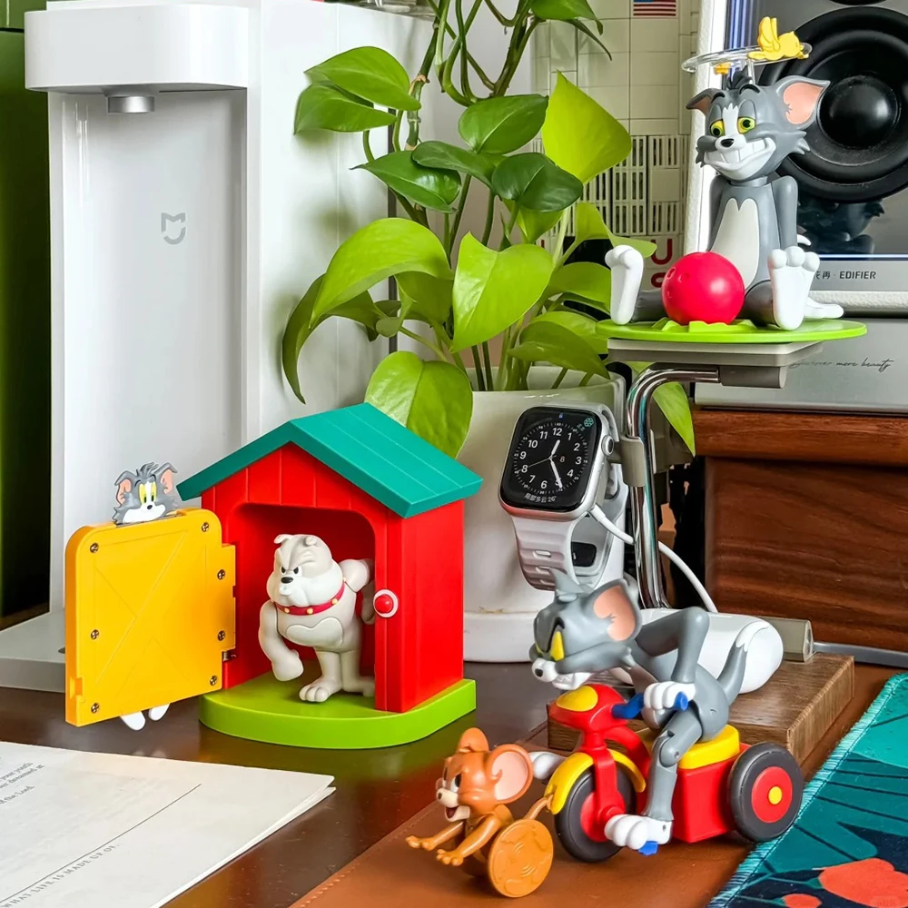 52toys Tom And Jerry Hapless Tom Series Blind Box - Movable Mechanism Handmade Play Ornaments Trendy Collectible Gifts