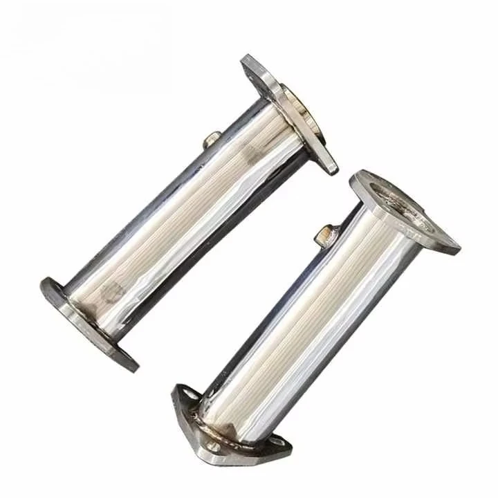 JTLD High Performance Race Sport Polish Exhaust Downpipe for  Corvette C8 6.2 2020+