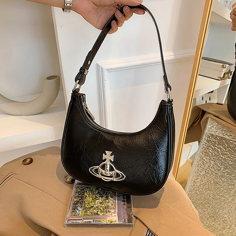 

2025 New Crescent Bag - Crossbody/Shoulder Multi-Way Purse, Underarm Pea Bag, Trendy Handheld Purse, Women's Fashion Accessory