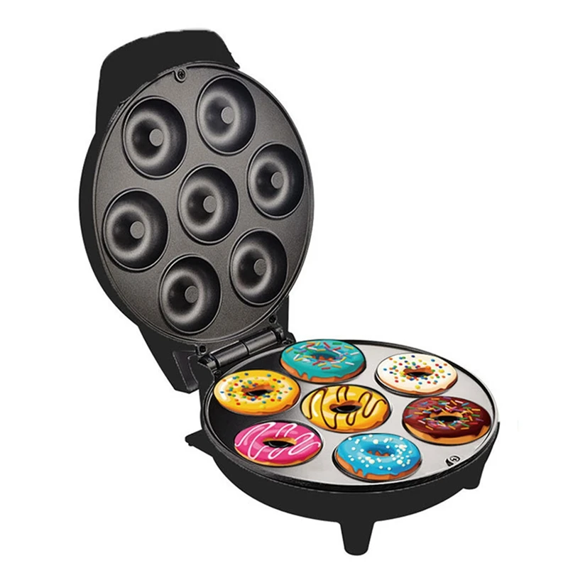 

1 Piece Mini Donuts Machine Donut Maker Machine DIY Home Use Mini Doughnut Maker 220V Black EU Plug