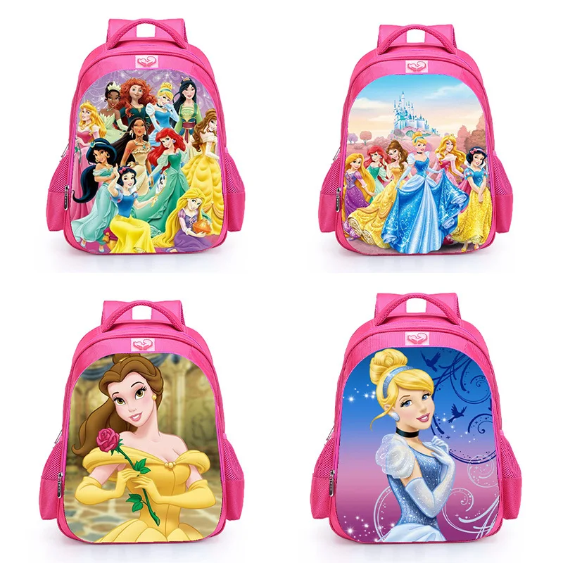 Pink Princess Girls School Bags Kids Primary Backpack Fashion Children Preschool backpack Satchel Bag Knapsack Children Gift