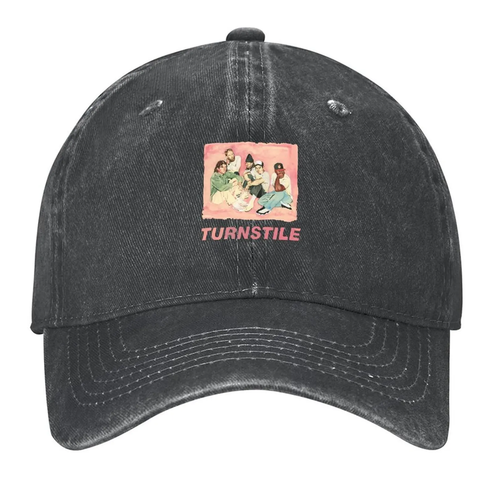 

Gift Idea Turnstile Love Connection Gifts For Movie Fan Baseball Cap Custom Cap Sunscreen Rave |-F-| Elegant Women's Hats Men's
