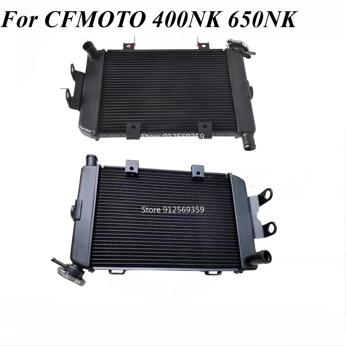 Motorcycle Engine Parts Water Cooler Tank Radiator For CFMOTO CF400NK CF650NK CF 400NK 650NK A000-180100 2011-2021