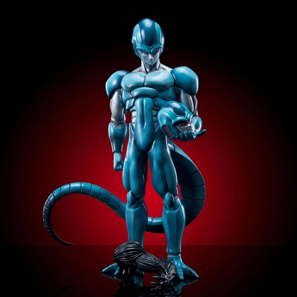 YJ Studio Anime Dragon Ball Z Metal Cooler Figure Cooler Statue 29cm/11.42nch Pvc Action Figures Collection Model Toys Gifts view 2
