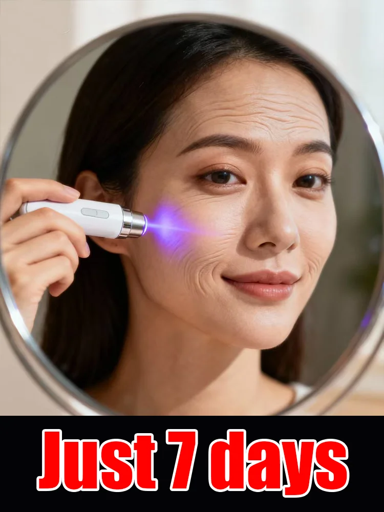 Pluma de luz azul hidratante y hidratante facial para hombres y mujeres.