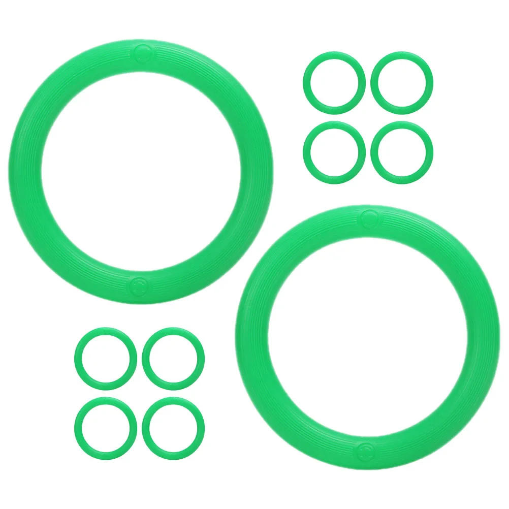 

10 Pcs Circular Fruit Fixing Gasket 13cm Watermelon Stand Fruits Base Display Ring Holder Circle Fruit Stall Gardening Tool