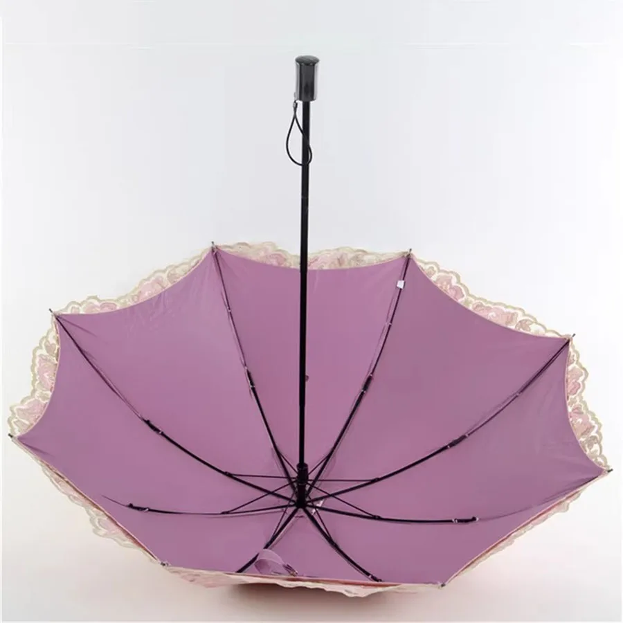 Garden Umbrella Parasol Beach Girls Wedding Lace Chinese Umbrella Outdoor Windproof Uv Protection Ultralight Sombrilla Umbrellas