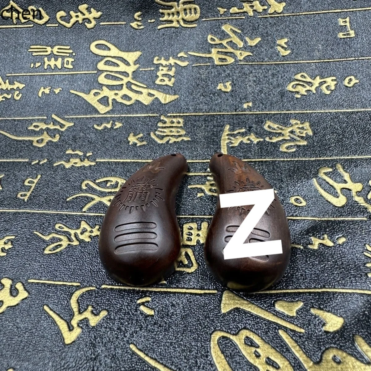 Cz jade lightning strike jujube wood holy grail horn hexagram solid wood carving jiao cup horn hexagram cup natural jujube wood