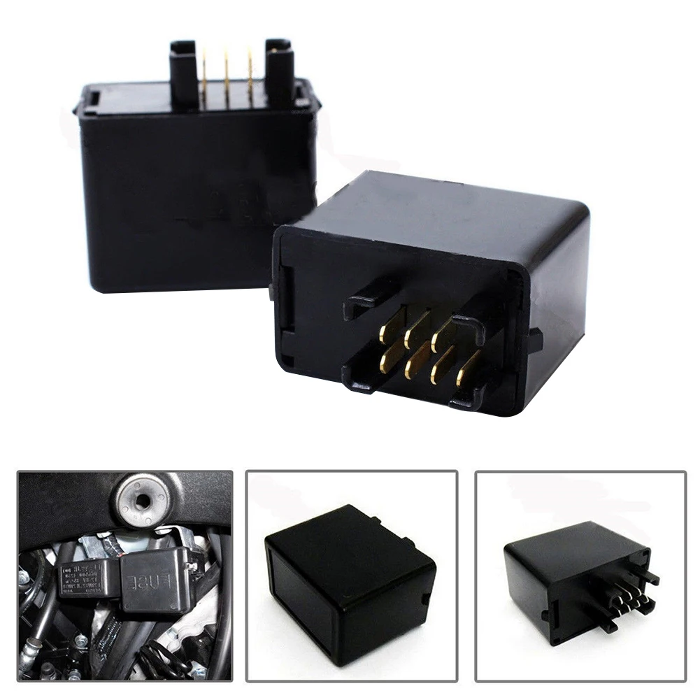 7-Pin Flasher Relay Auto Strobe Motorcycle D ecoder For SUZUKI GSXR 650 750 1000 LED Indicator