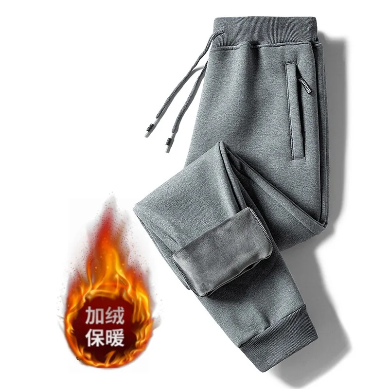 

Men's Casual Pants Winter Pants Velvet Trousers Men's Clothing Autumn Clothing Fleece-Lined Winter Clothes Overalls Workwear New