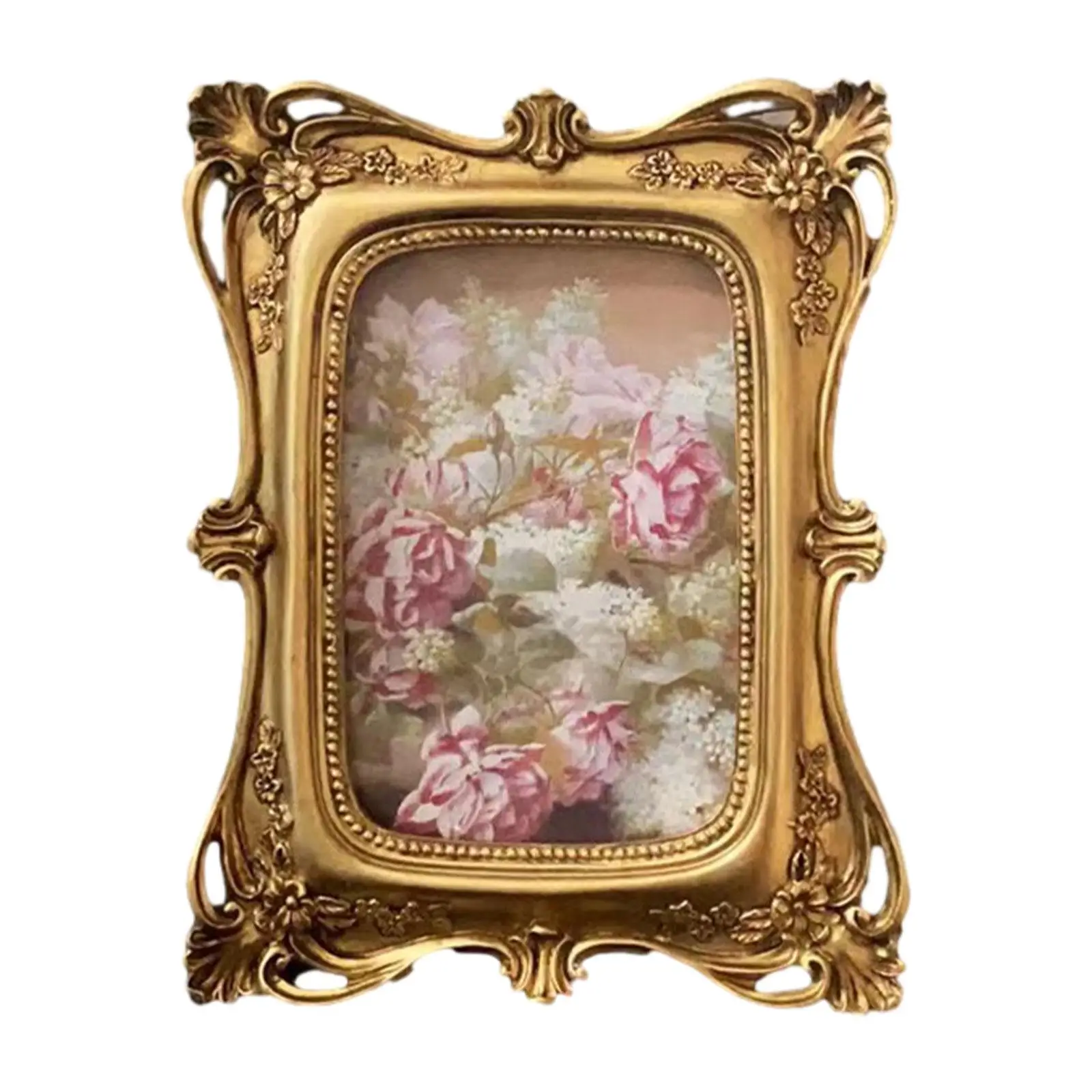 Vintage Picture Frames Wall Hanging Frame Photo Gallery Art Luxury Photo Frames for Hallway Dining Room Living Room Home Table
