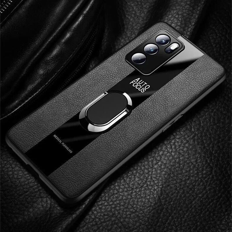Magnetic Stand Holder Case For Motorola Moto Edge S30 30Pro X30 Back Cover Luxury Leather Phone Case For Moto Edge 30 Pro Funda