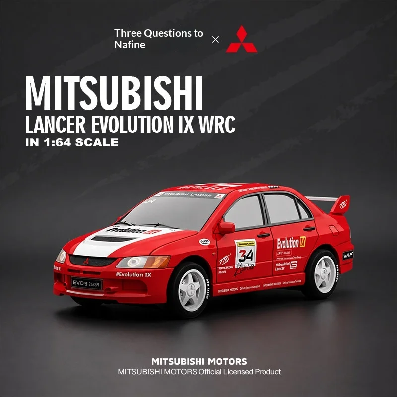 Wennanfeng 1:64 Scale Licensed Mitsubishi Lancer Evolution Ix Rc Drift Car Remote Control Racing Vehicle For Hobby Collectors