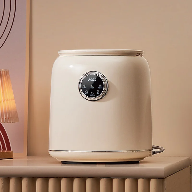 250 واط غسالة أوتوماتيكية بالكامل متعددة الوظائف الجوارب الملابس الداخلية ملابس الطفل غسالة تجفيف آلة صغيرة سريعة الجفاف