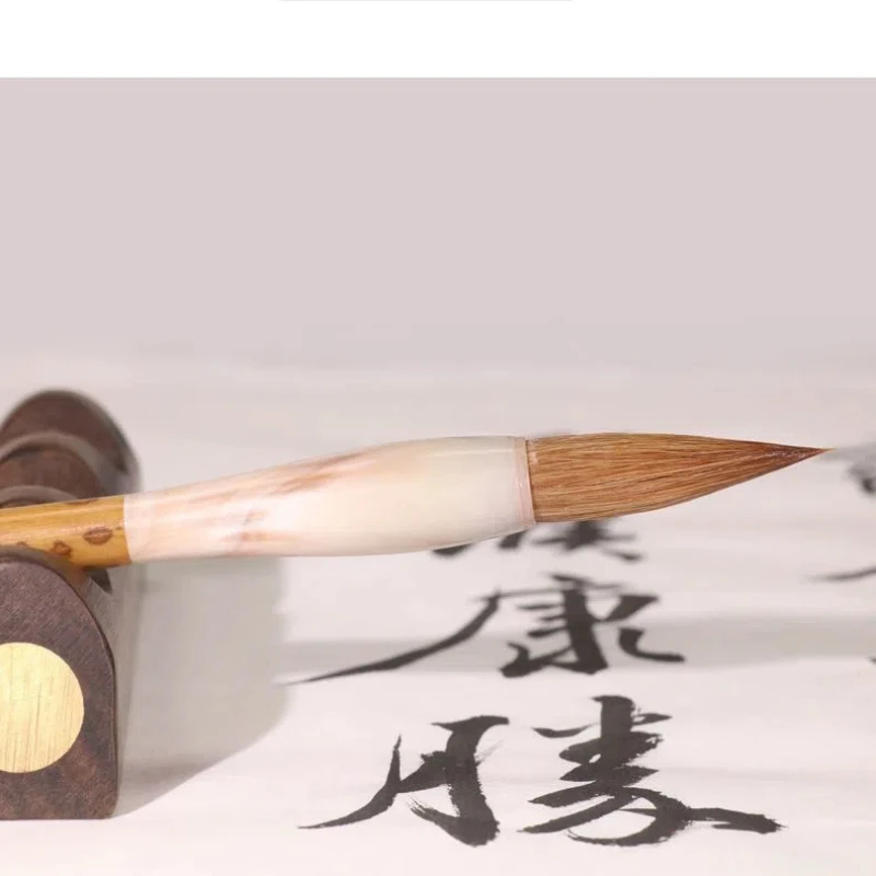 Weasel Hair Brushes Pen Regular Script Running Script Official Script Special Calligraphy High-grade Gift Brushes Set Art Supply