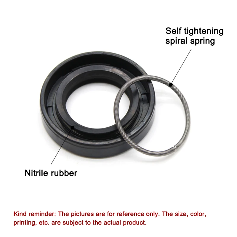 NBR Oil Seal TC TC-50*62/65/68/70/72/75/80/85/90/100/110*7/8/9/10/12mm Nitrile Rubber Shaft Double Lip Oil Seals Gasket ID 50mm