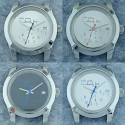 HN35 Watch Who Cares I'm Already Late NH35 Watch Japan Original Automatic Mechanical Watch For Nh35/36 Movement Watch