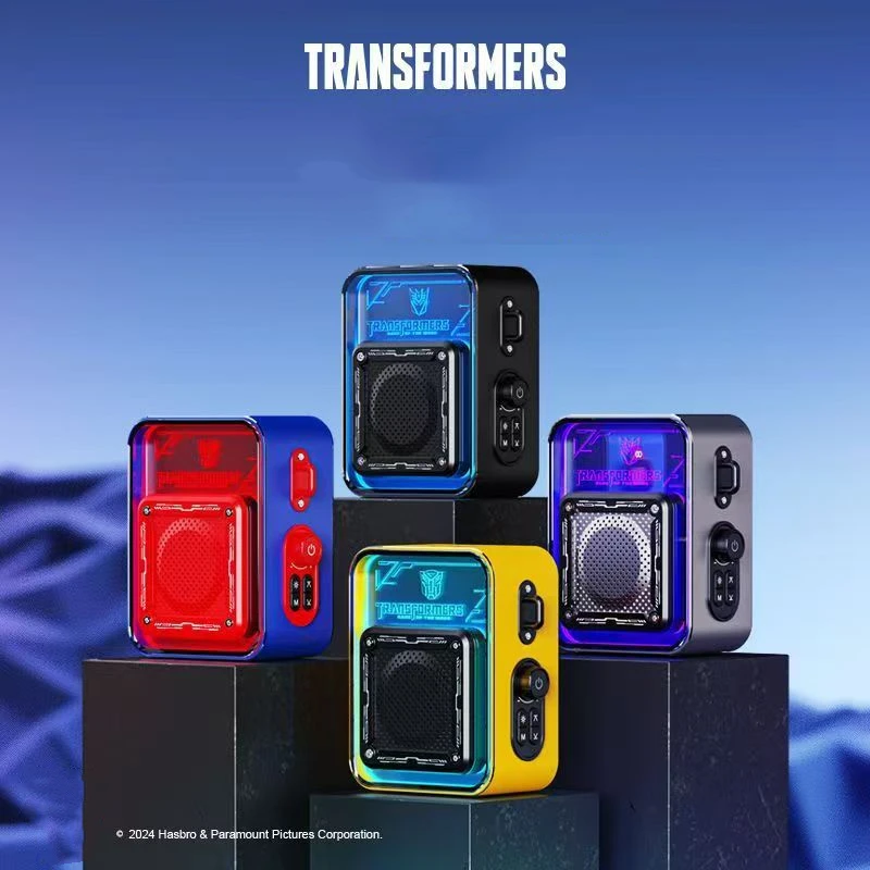 Transformers Peripherals Optimus Prime Megatron Cartoon Bluetooth Speaker Home Small Wireless Speaker Birthday Gift