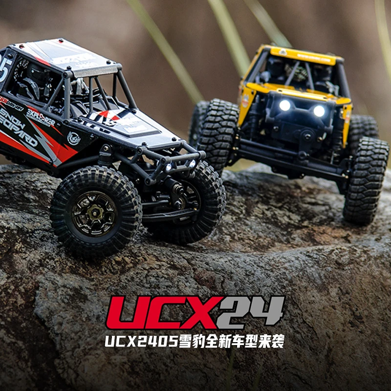 1/24 Scale RC Crawler UDIRC UCX2405 Brushless/Brushed Motor 4WD Off-road Rock Crawler Climbing Vehicle RTR Car Model Toys