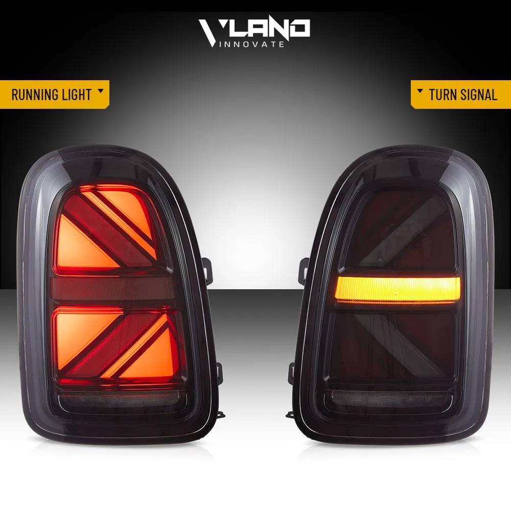 2 قطعة أضواء خلفية LED ل 2017-UP ميني كوبر كونتري مان F60 ث/بدء التشغيل الرسوم المتحركة اكسسوارات السيارات المصابيح الأمامية #6