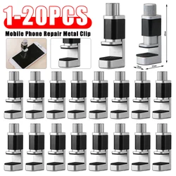 1-20PCS Adjustable Metal Clip for Phone Screen Universal Cellphone Repair Tools LCD Display Screen Fastening Fixing Clamp Tool