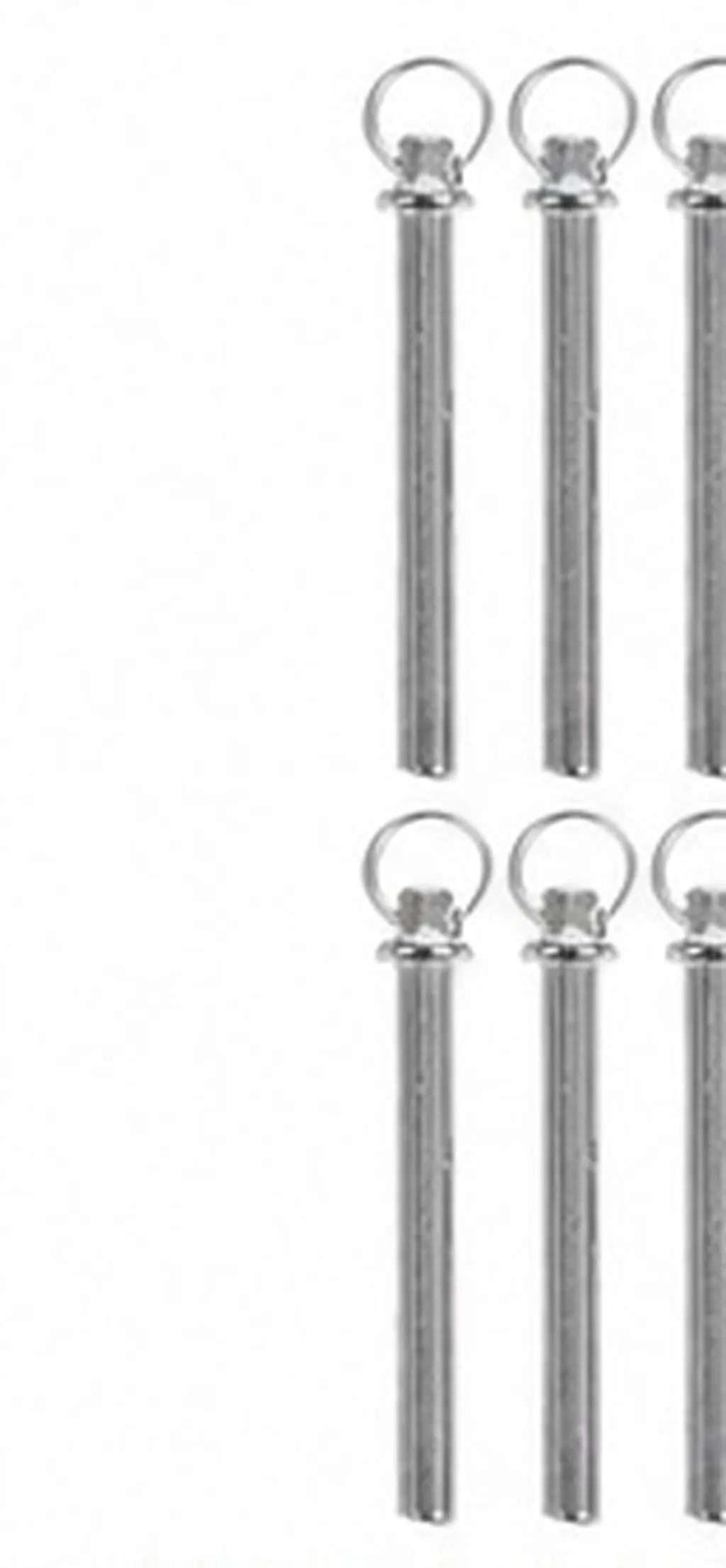 10Set Metal Rivet and Nut Set for Folding Fan Finish Shaft Fasteners Hand Fan Restoration Kit Accessories