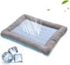Cooling Pad Bed for Dogs Cats Puppy Kitten Cool Mat Pet Blanket Ice Silk Material Soft for Summer Sleeping Pink Blue Breathable 1