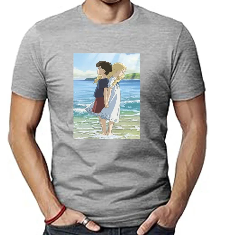 New When Marnie Was There Omoide No Mani T-shirt Vest Men Women Unisex 2517 100% cotton tee shirttops wholesale tee