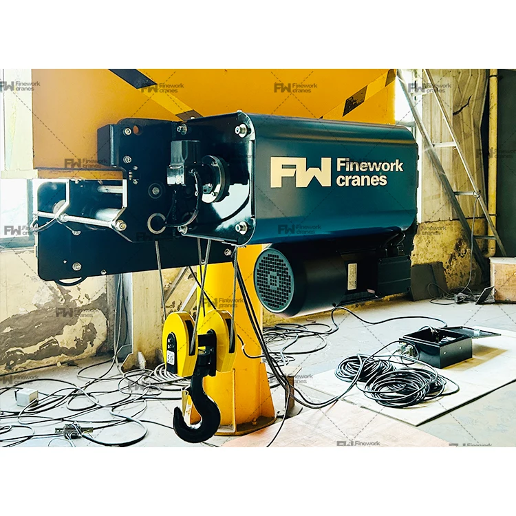 Heavy Duty Double Beam Electric Wire Rope Hoist 16 T Steel Billet Moving Remote Control Electric Hoist 13.2ton 15ton 20ton
