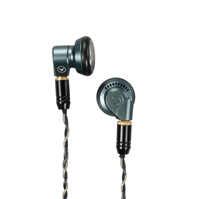 

Yincrow Rhino Metal HIFI Flat-Head Earphone Monitor 14.6mm Dynamic Driver Bass DJ Earbud IEM Detachable MMCX Cable Earplug