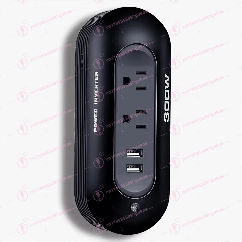 300W Mini Car Inverter DC To AC Power Inverter 12V 220V Micro Inverter Dual USB Charging Port