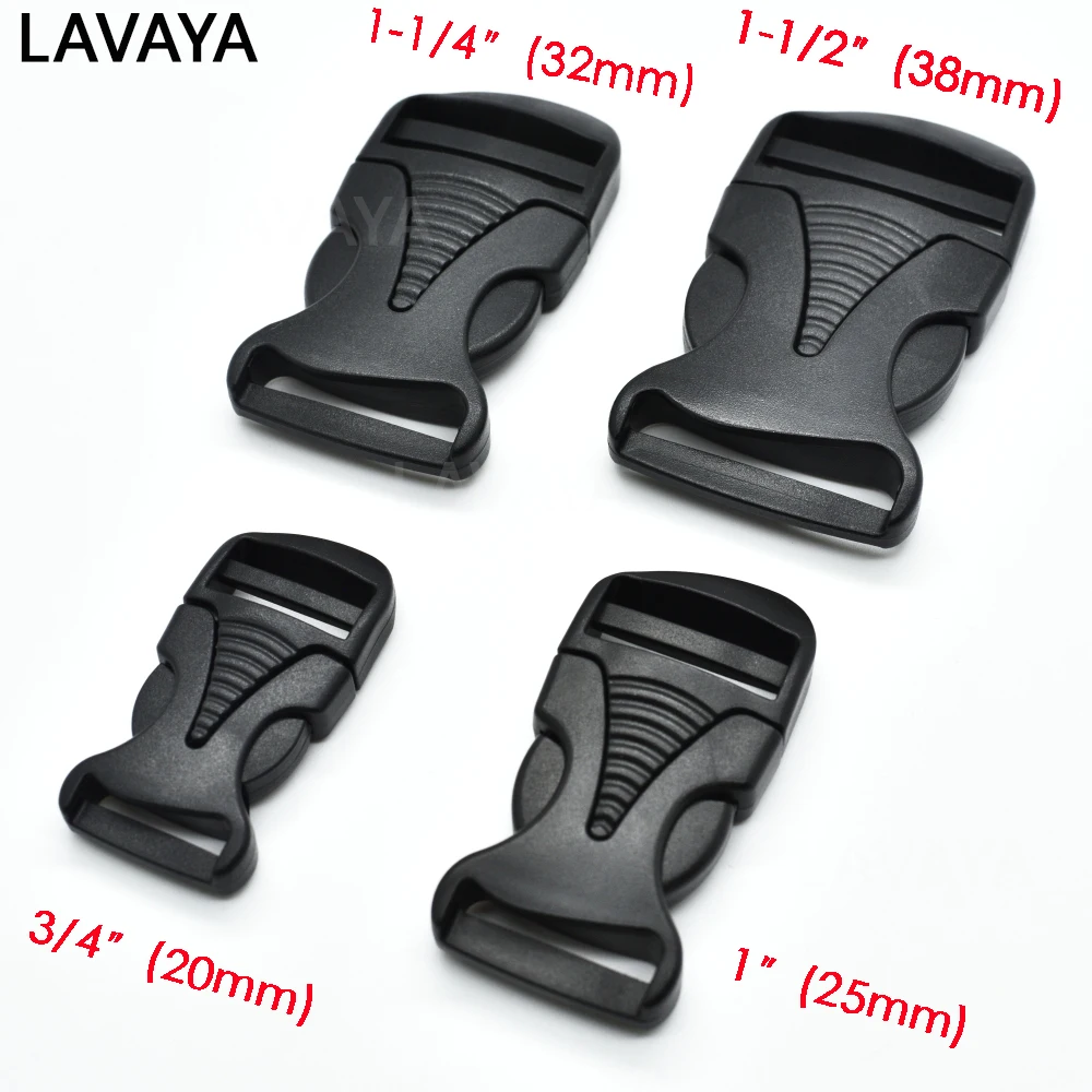 2pcs 20mm 25mm 30mm 38mm Webbing Side Release Buckle For Luggage Tactical Backpack Straps Outdoor sports bag accessories