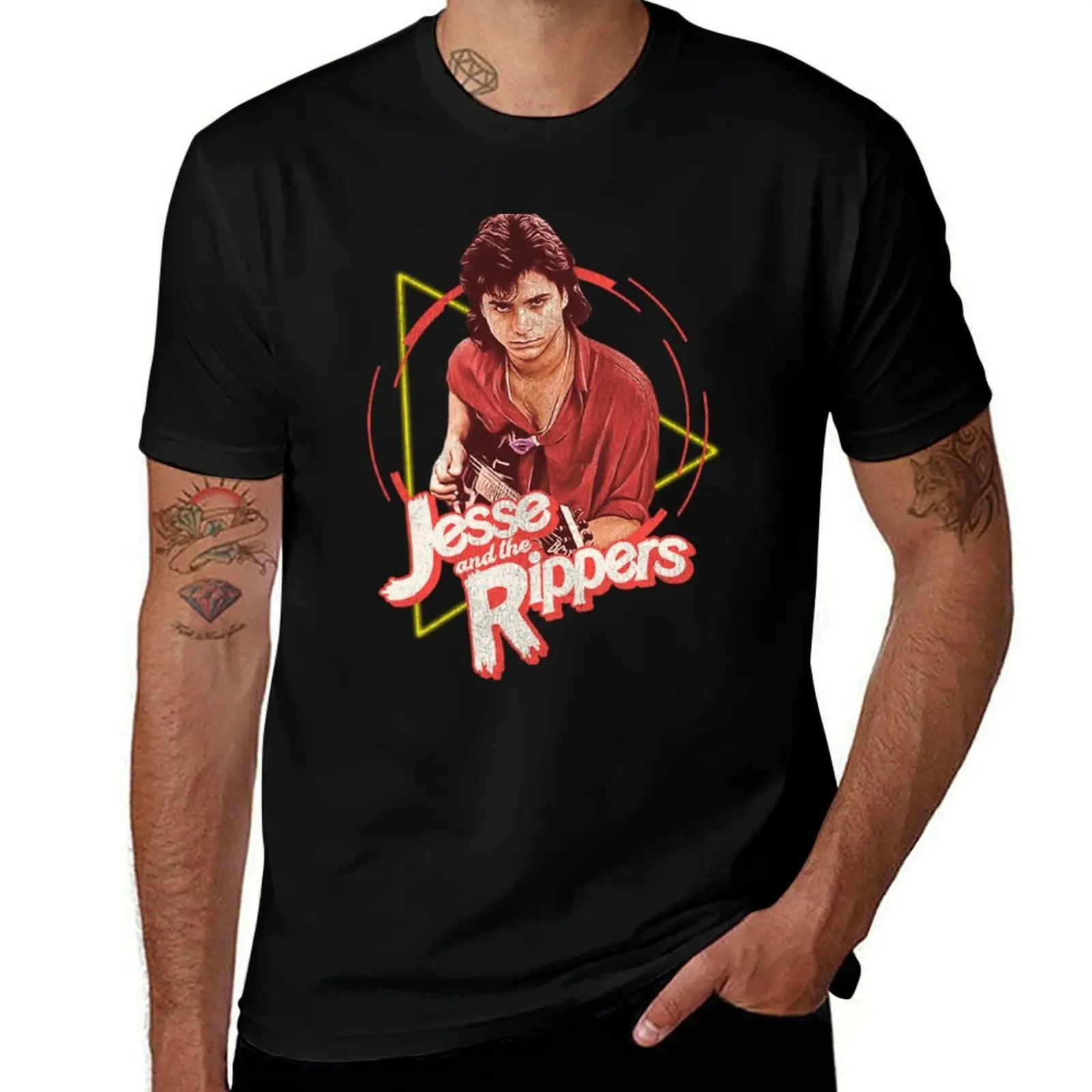 Forever Tour Band In TV Sitcom T-Shirt Stylish Graphic Short Sleeve Top