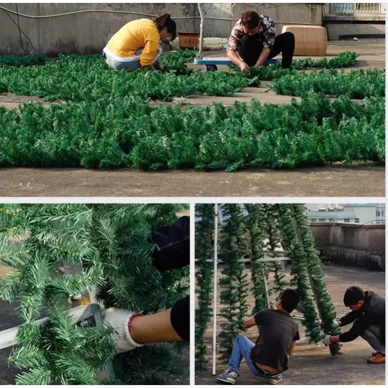 

Рождественская елка с большой рамой 3-30 Рождественская гигантская елка Отель Торговый центр Открытая рождественская елка Рождественское украшение