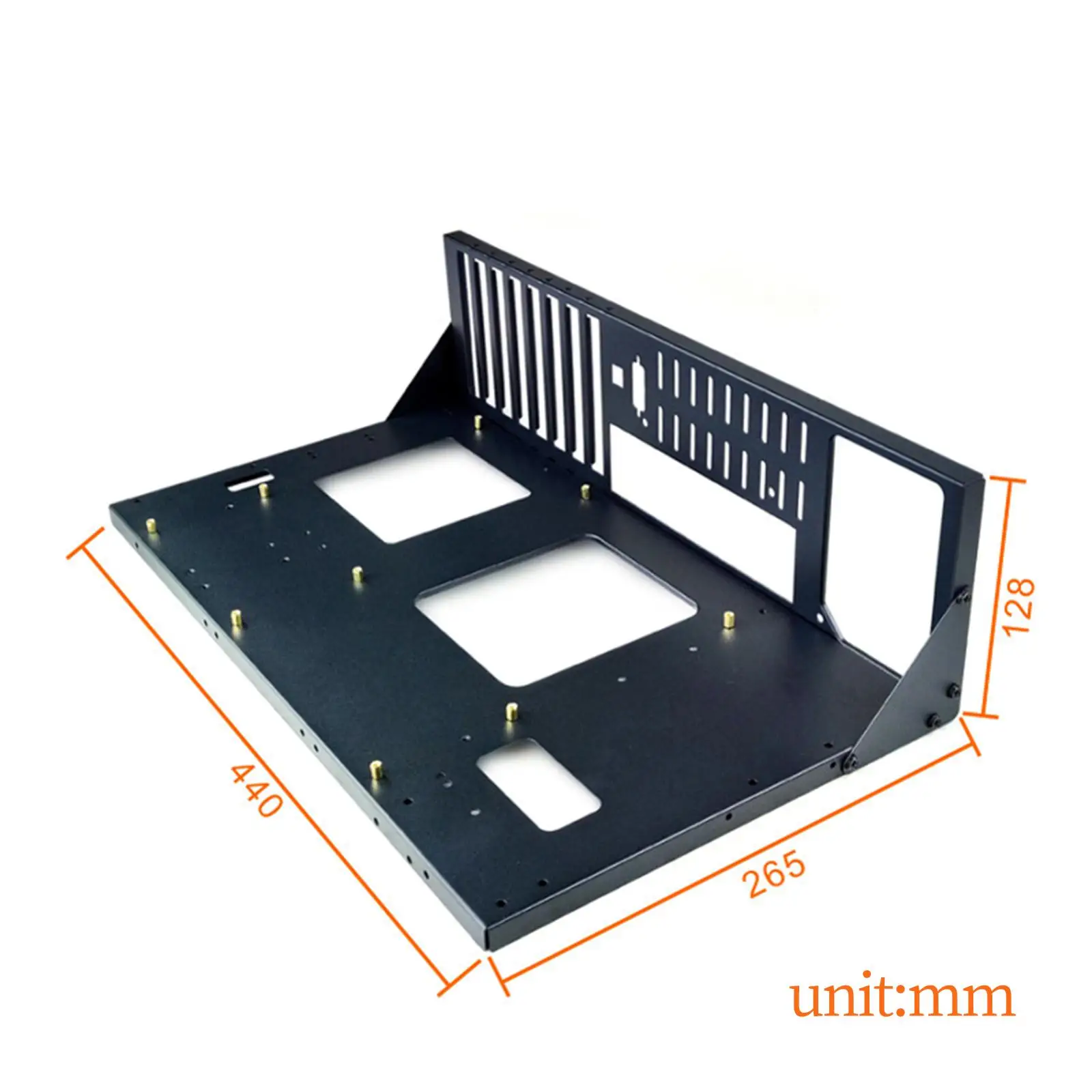 Computer Chassis Frame Spare Handmade Easy Using Fitments GPU Vertical Mount