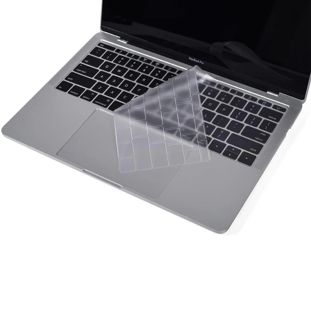 

Прозрачный ультратонкий чехол из ТПУ для клавиатуры MacBook Air 13,6 дюйма M4 и MacBook Pro 14 дюймов 16 дюймов A3240 A3241 A3112 A3401 A3186