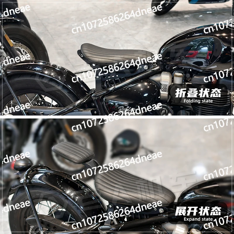 

Подходит для модификации мотоцикла Triumph Bobber, складная подушка сиденья, передняя и задняя подушка сиденья в сборе с подушкой сиденья