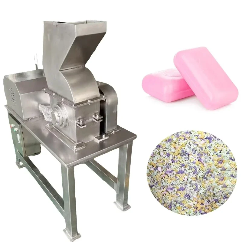 Industrial Grade Automatic Soap Crusher, Stainless Steel Sugar Coarse Mill, Maca Herbal Crusher