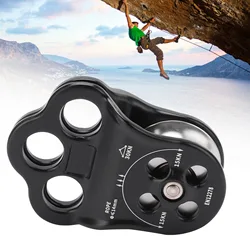 New 30KN Hitch Climber Pulley Equipment Bearing for Rigging Hauling Arborist Tree Climbing Pulley Rigging Hauling Pulley