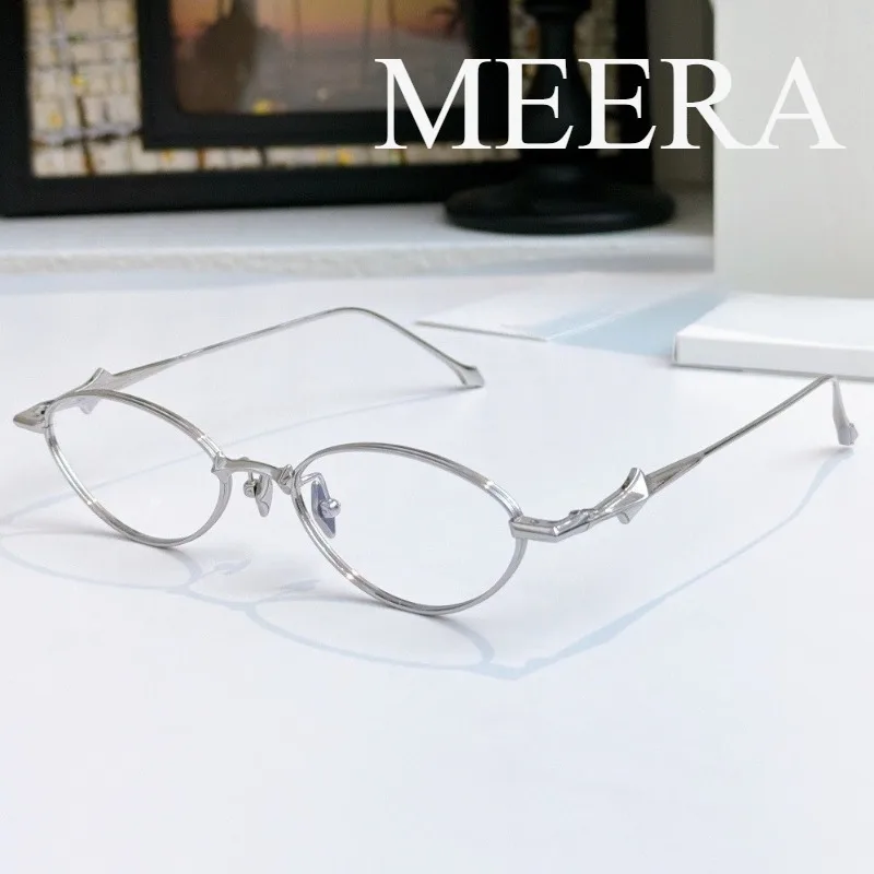 

Дизайнерские титановые очки GM с овальной оправой, с диоптриями, антибликовые, розовые, для защиты от синего света, для близорукости и дальнозоркости, для активного отдыха и путешествий, солнцезащитные очки Eden