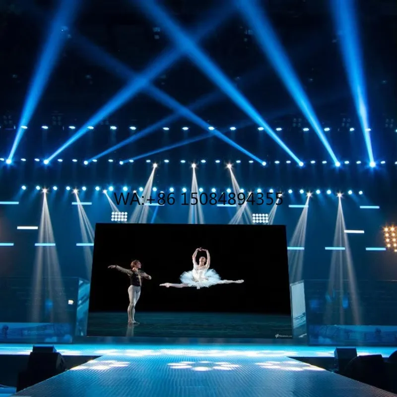 

High Brightness P2.6mm Indoor Rental LED Display IP45 Waterproof Stage LED Wall for Summer Concert Sport Event Media Board