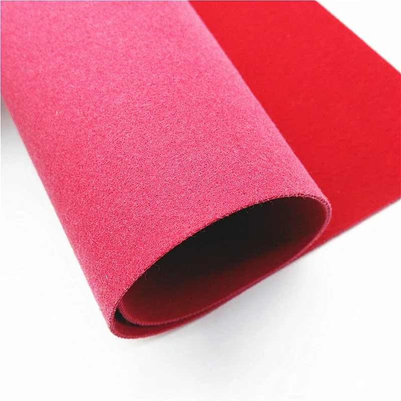 Thick Suede Synthetic Leather Sheets Color Matching Backing Faux Leather Fabric Sheets For Bows Bags Earrings DIY 21x29CM Q1512