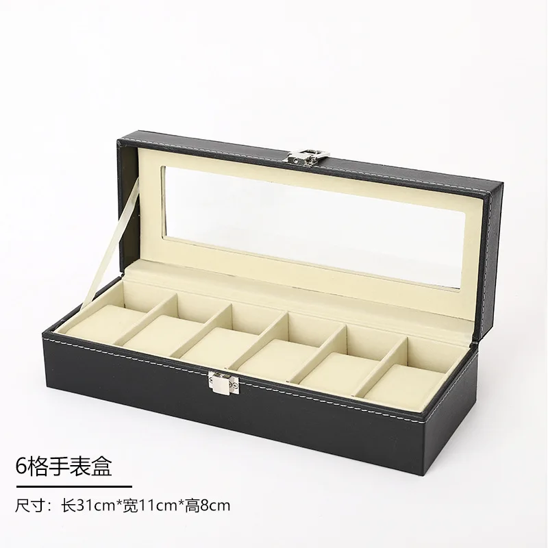 Leather Watch storage box-Multi-watch display for watches, jewelry, and bracelets