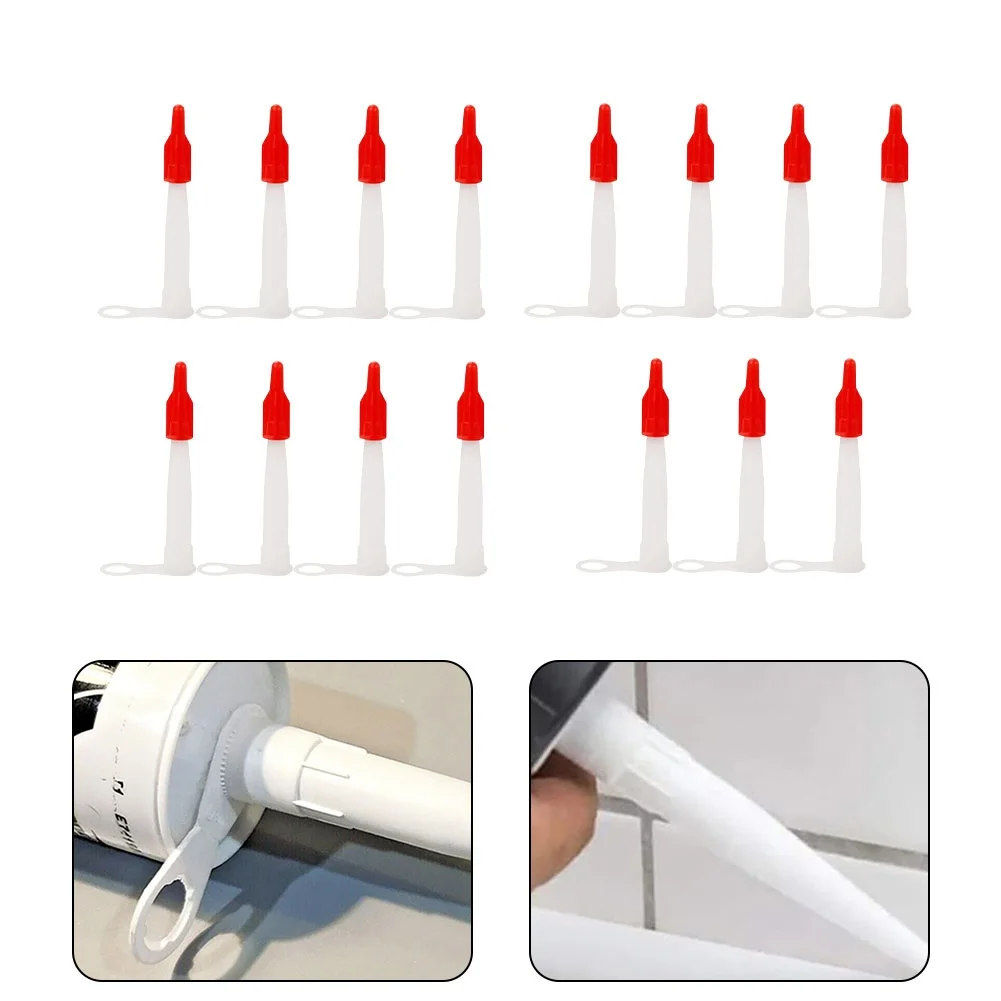 Remplacement du capuchon de buse de tube en silicone, empêche tout gIslande de la buse, durée de conservation du mastic ExEMENT, buses coupées à la taille